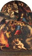 Paggi, Giovanni Battista Madonna and Child with Saints and the Archangel Raphael Spain oil painting artist